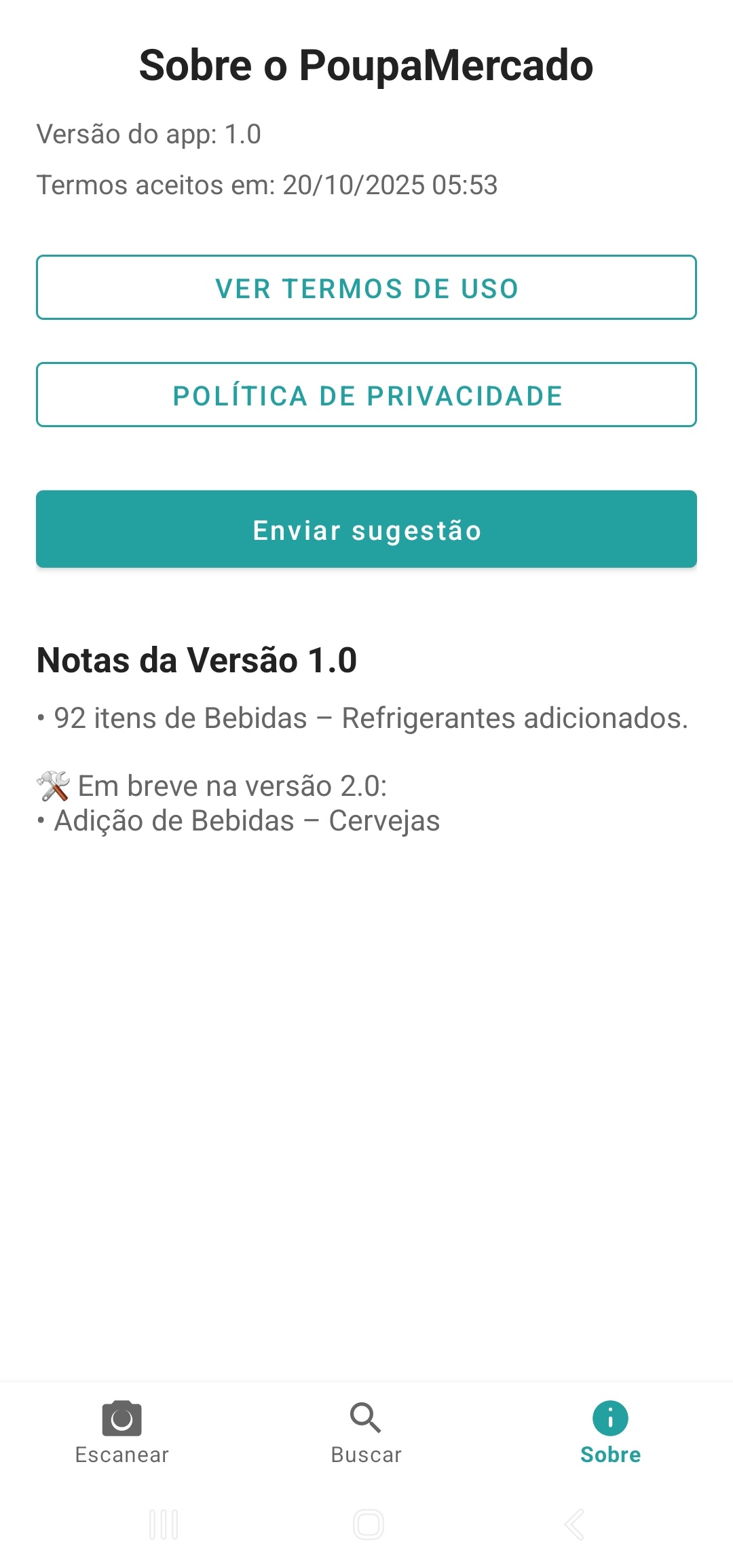 Tela do app 3